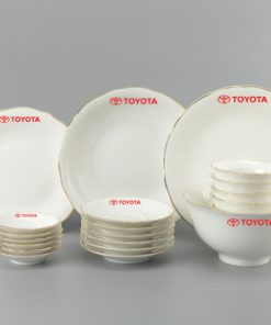 Bộ Đồ Ăn In Logo Toyota