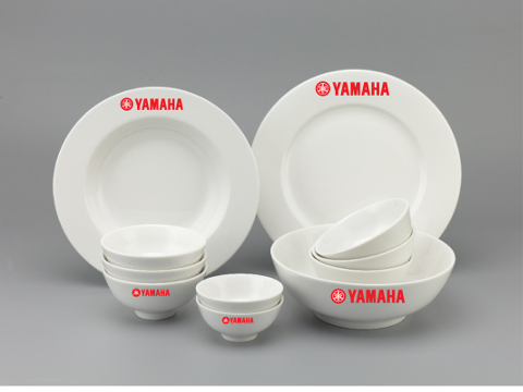 Bộ Đồ Ăn In Logo Yamaha