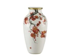 Bình Hoa Minh Long - Hoa Đào 27cm x 14.5cm