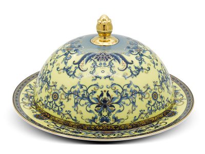 Dĩa tròn 31 cm + nắp -Hoàng Cung - Hoàng Liên