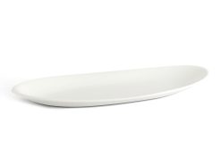 Khay oval cạn 47 x 14 cm - Anh Vũ Ly's - Trắng Ngà