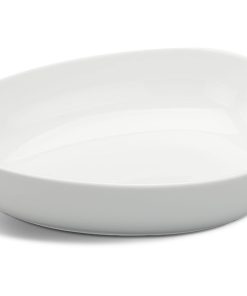 Tô tam giác tròn 21 cm - Gourmet - Trắng Ngà