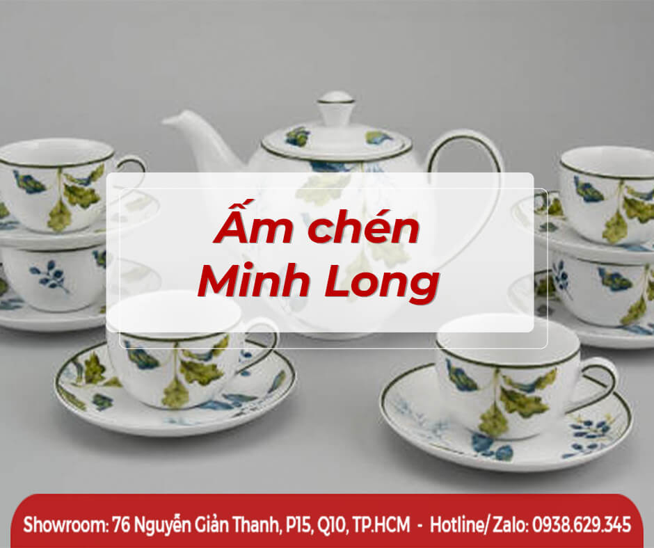 Bộ Trà Minh Long 0.65 L Daisy Bóng Bay