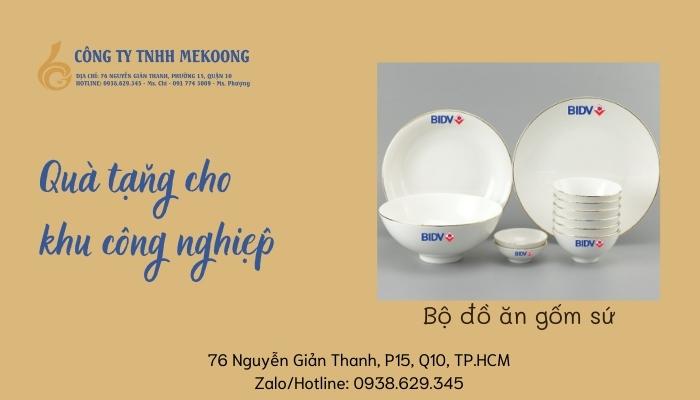 Quà tặng cho khu công nghiệp