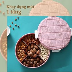 khay mứt 1 tầng