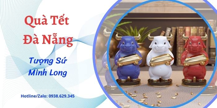 Quà tết Đà Nẵng - Tượng sứ Minh Long