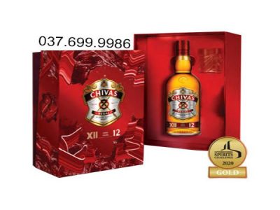 Quà Tết Rượu Vang Chivas 12 Cao Cấp Mekoong