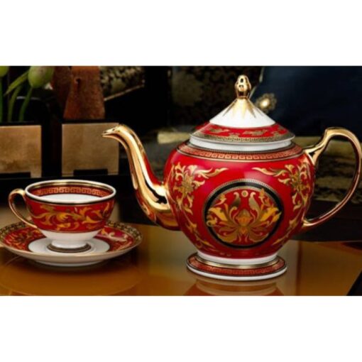 Bộ Trà Minh Long 1.3 L Hoàng Cung Quốc Sắc