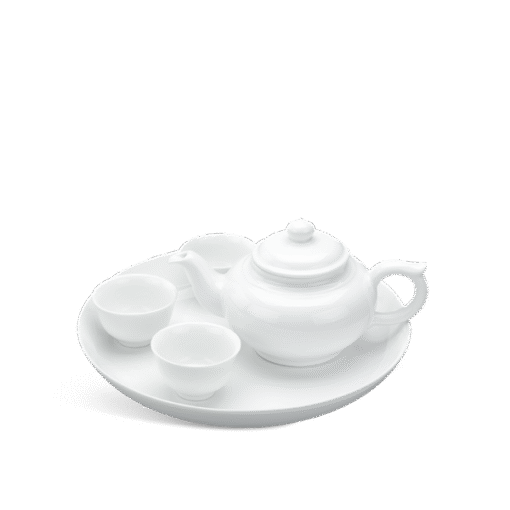 Bộ trà Minh Long 0.35 L Jasmine Trắng