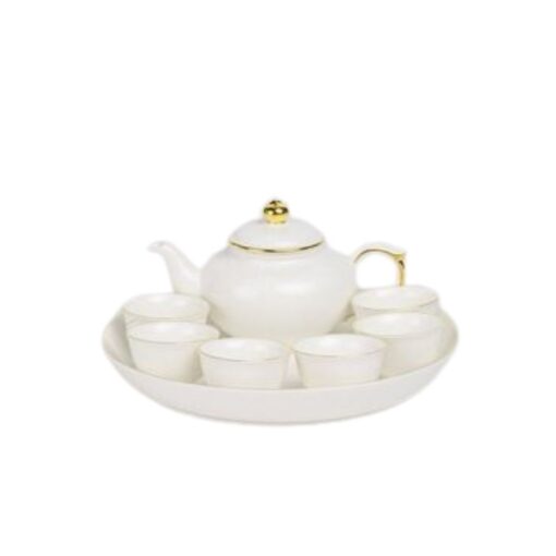 Bộ trà Minh Long 0.35L Jasmine IFP Chỉ Vàng