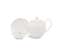Bộ Trà Minh Long 0.5 L Camelia Chỉ Vàng
