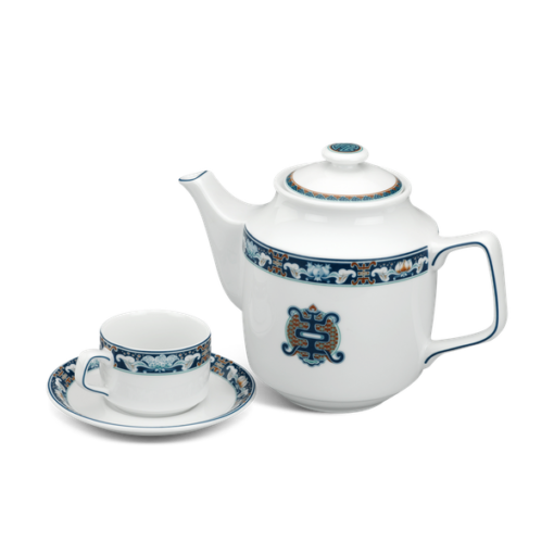 Bộ Trà Minh Long 0.7 L Jasmine Phúc Lộc Thọ