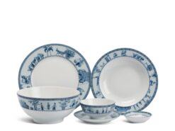 Bộ đồ ăn 6 người 24 sản phẩm – Jasmine – Thôn Dã