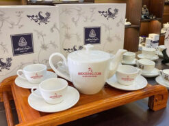 Bộ ấm chén in logo mekoong làm quà tặng cao cấp giá rẻ