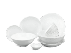 Bộ đồ ăn 17 sản phẩm Daisy Trắng