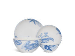 Bộ đồ ăn 09 sản phẩm Timeless IFP đại dương sương mờ