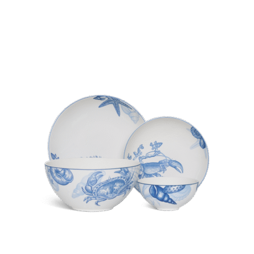 Bộ đồ ăn 09 sản phẩm Timeless IFP đại dương sương mờ