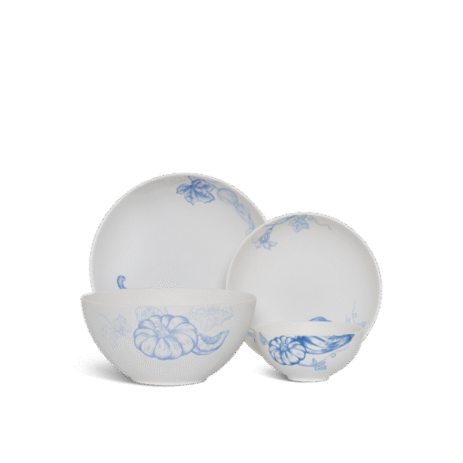 Bộ đồ ăn 09 sản phẩm Timeless IFP vườn nhà sương mờ