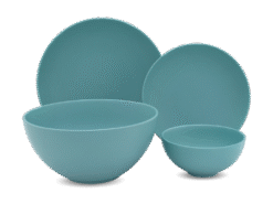 Bộ đồ ăn 09 sản phẩm Timeless màu xanh dương