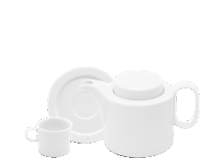 Bộ trà cao 0.33L Gastroline trắng 2