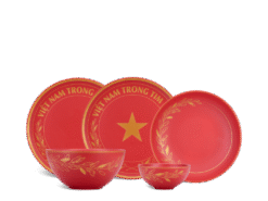 Bộ đồ ăn 10 sản phẩm - Timeless - Rực rỡ Việt Nam