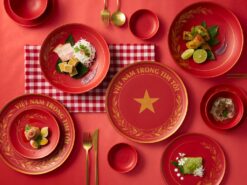 Bộ đồ ăn 10 sản phẩm - Timeless - Rực rỡ Việt Nam