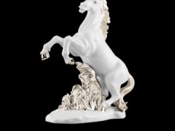 Ngựa Chiến Thắng 32 cm - Trang trí Bạch Kim