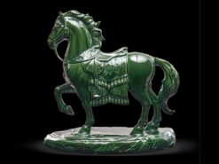 Tượng Bảo Mã 23.9 cm - Tượng - Lưu Ly Xanh